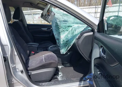 2015 Nissan Rogue Sv z USA, uszkodzony, nr VIN KNMAT2MV7FP585690